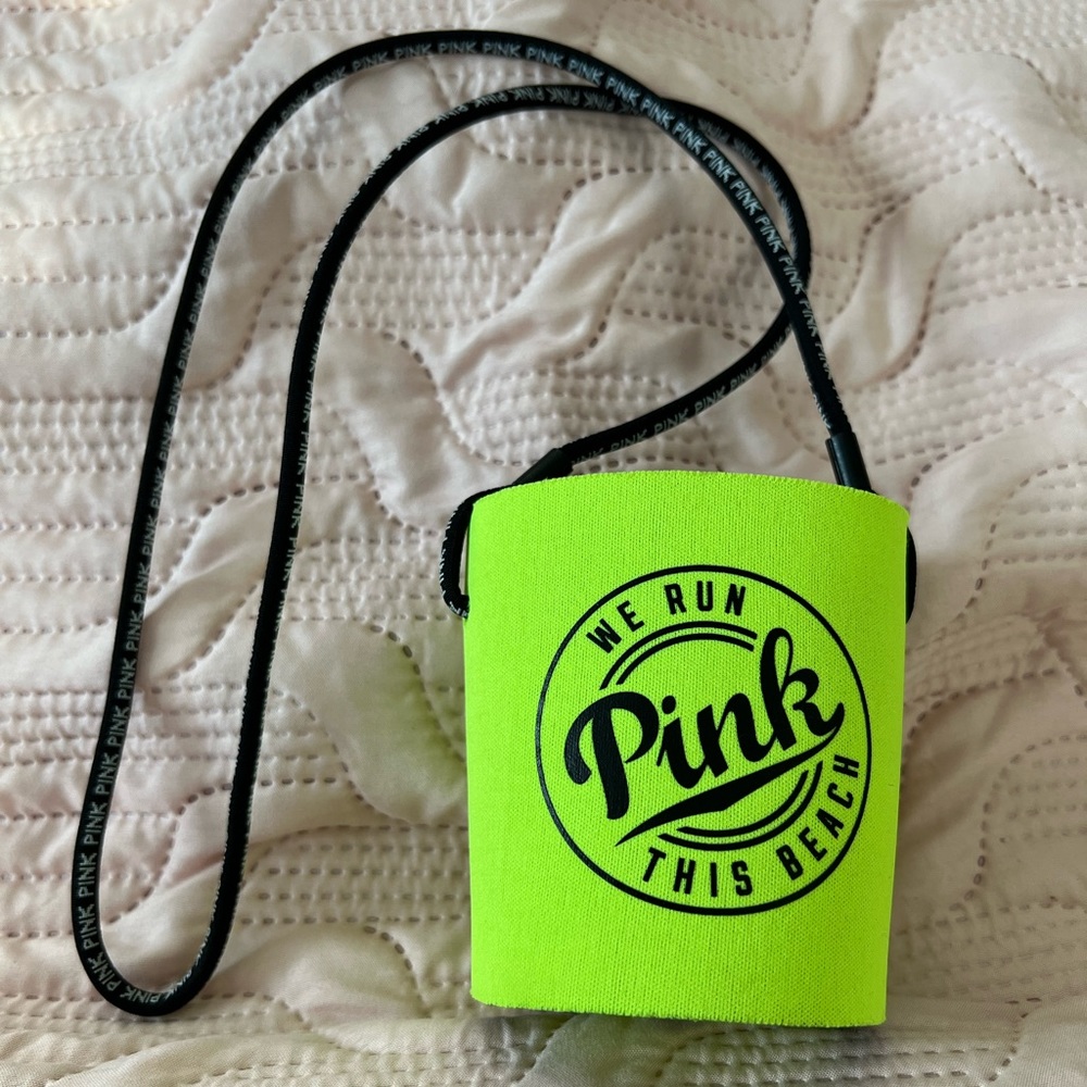 PINK VICTORIA’S SECRET Necklace‎ Koozie